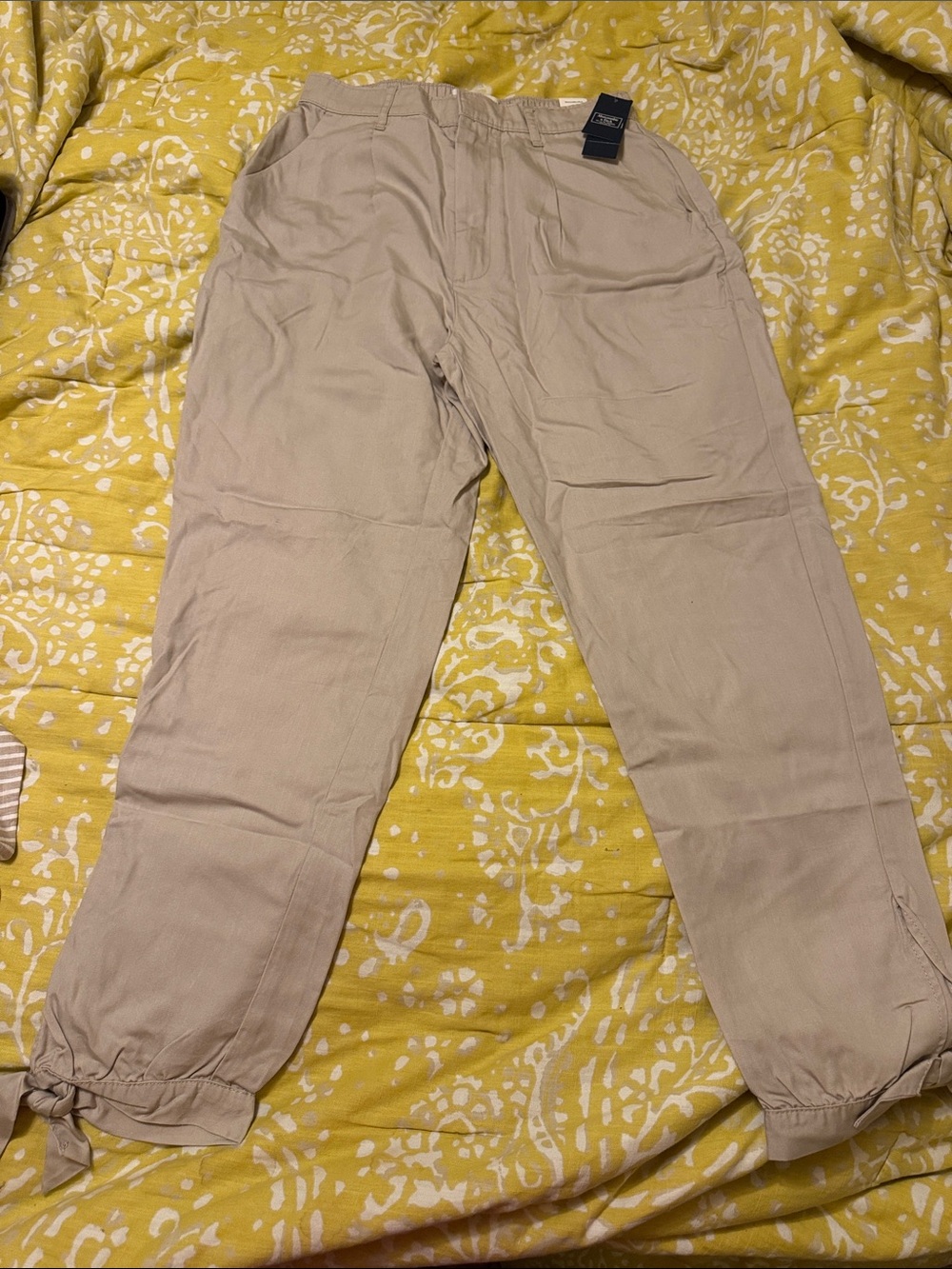 Abercrombie & Fitch Beige Pants
